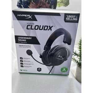 NEW HyperX CloudX Wired Gaming Headset for Xbox Series X|S - Black/Silver